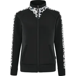 SCHNEIDER SPORTSWEAR CATIAW-JACKE Damen Sport- / Freizeitjacke schwarz/weiß - 36