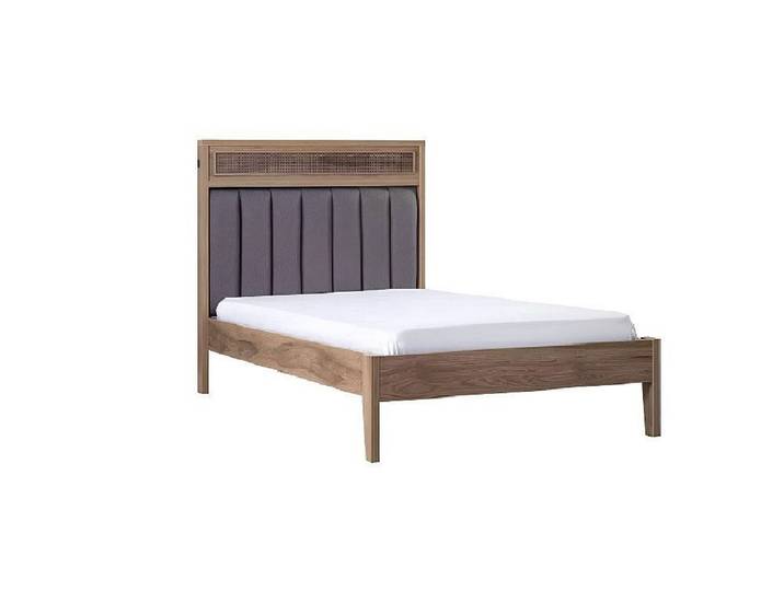Xlmoebel Kinderbett Braunes Holz-Jugendbett mit klassischem Design für gemütliche Räume (Bett, 1-tlg., Bett), Hergestellt in Europa