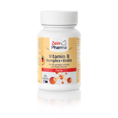 ZeinPharma Germany GmbH VITAMIN B KOMPLEX+Biotin Forte Kapseln 90 St 10141902