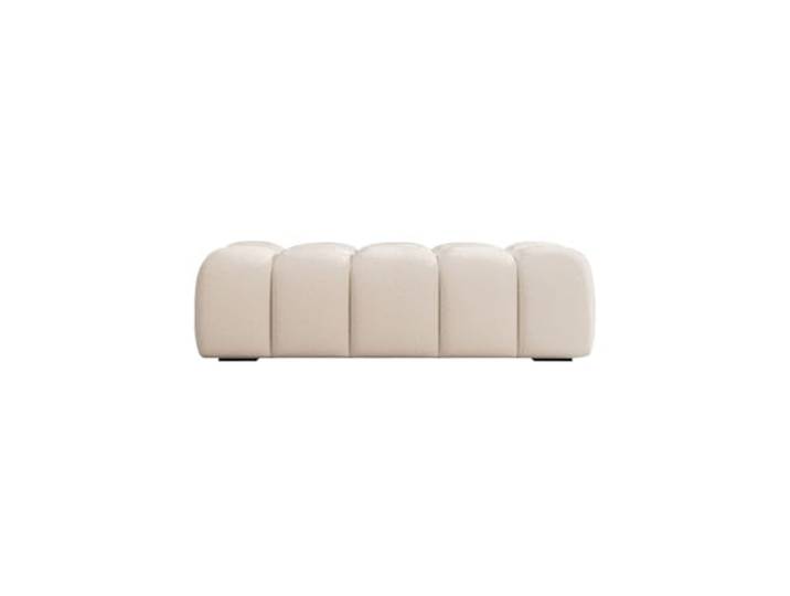 Dekorativ Stoff-Bettbank, lange Bank, Schlafzimmer, Bett, Ankleidezimmer Schuhwechselbank aus Holz(Klein)