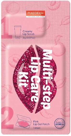 PUREDERM Multi-Step Lip Care Kit 4.3g