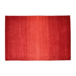 THEKO Wollteppich  Wool Comfort , rot , Wolle , Maße (cm): B: 70 H: 1,4