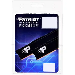 Patriot Signature Premium PSP432G2666KH1 Speichermodul GB DDR4 (2 x 16GB, 2666 MHz, DDR4-RAM, DIMM), RAM, Schwarz