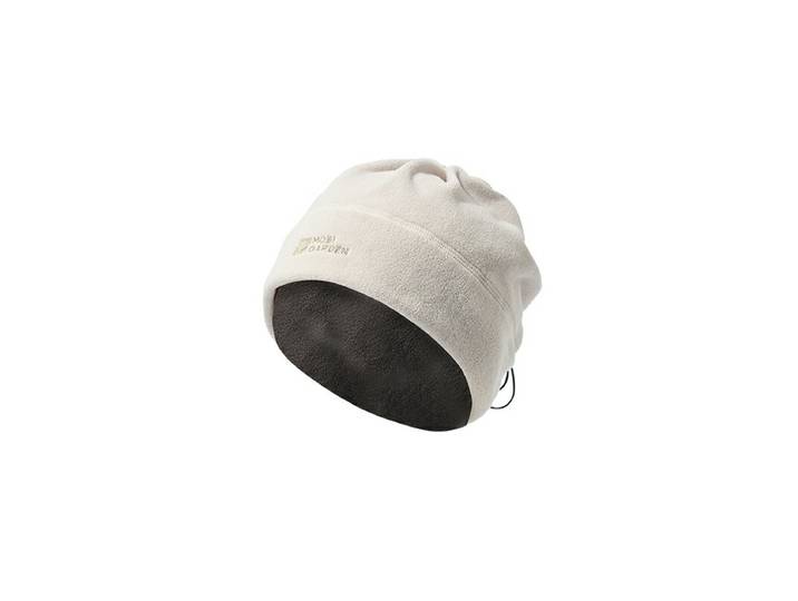 Mobi Garden Bonnet avec cache-cou en polaire_ Gris Gongga