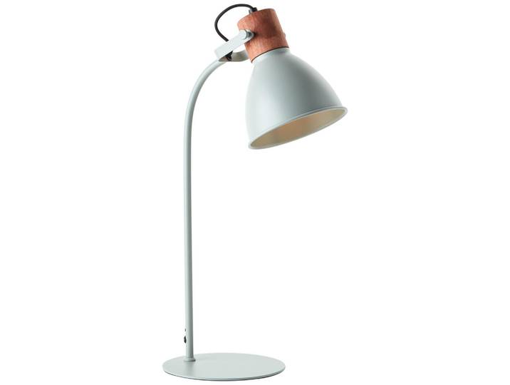 Brilliant Tischleuchte Erena 94555/63, Grün, Holz, E27, 18x52x28.5 cm, Lampen & Leuchten, Innenbeleuchtung, Tischlampen