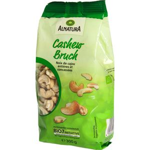 Alnatura Cashewkerne Bruch, BIO, naturbelassen, im Beutel, 300 g