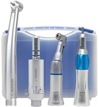 Uplifted Finds LED High Speed And Low Speed Dental Handpiece Kit 4 Pcs Led Kit 2 Holes