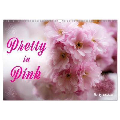 Pretty in Pink - Die Kirschblüte (Wandkalender 2027 DIN A3 quer), CALVENDO Monatskalender