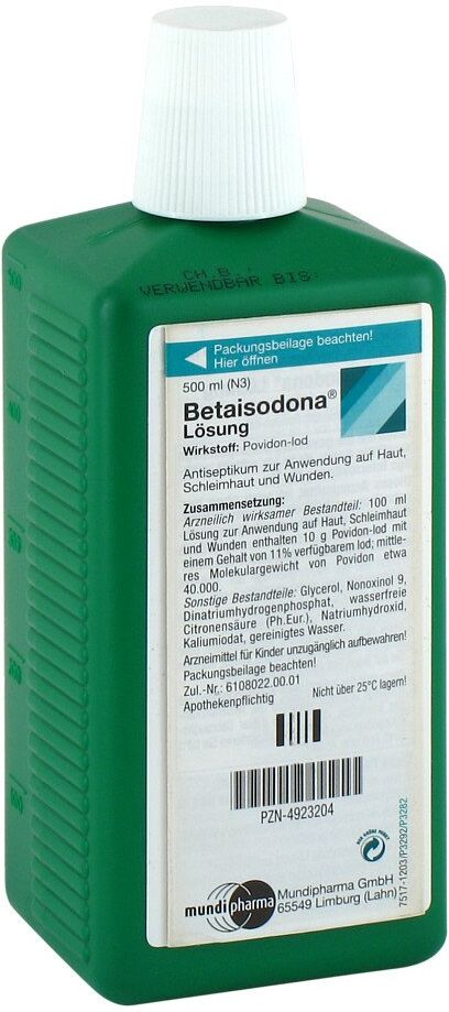 Betaisodona Lösung 500ml