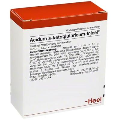 Acidum Alpha-Ketoglutaricum Injeel Ampullen 10 St