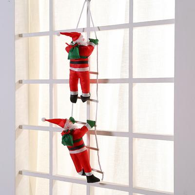 Youfap Market Climbing Rope Santa Claus Plush Doll, Christmas Toy Gift, Holiday Ornament, Fireplace Decoration, Christmas Home Decor 2 Climbing Rope Santa Claus