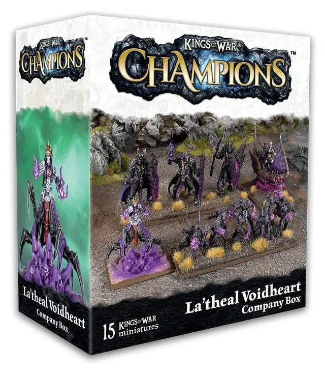 Mantic Games La'theal Voidheart Company Koningen van Oorlog Kampioenen