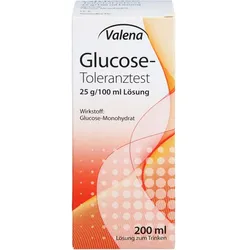 Glucose-Toleranztest 25G/100ml Lösung 200 ML