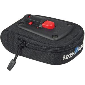 Rixen&Kaul Satteltasche Micro 30, schwarz, 0,2 Liter, reflektierend, wasserdicht, mit KLICKfix-Halterung
