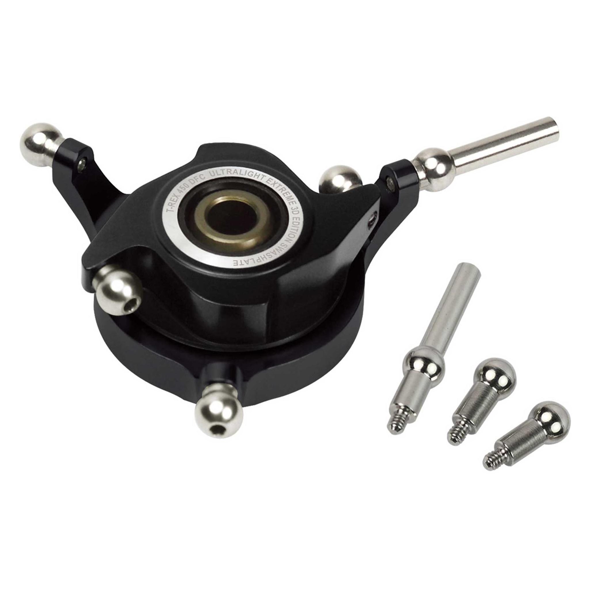 Align 450 DFC CCPM Metal Swashplate/Black (H45H007XXT)