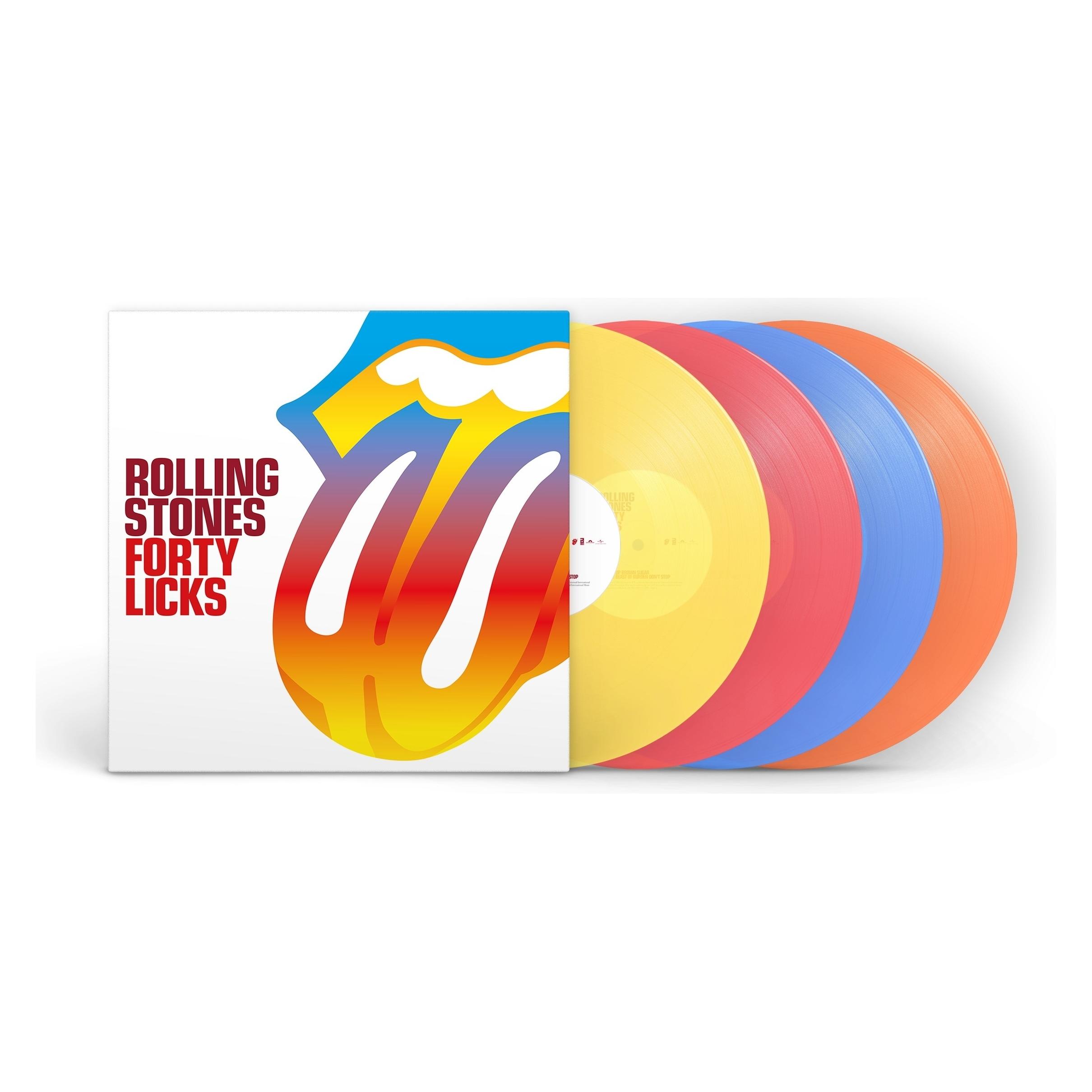 United Medical Partners Forty Licks (Colour Vinyl) (VINYL) (The Rolling Stones) (72808755)