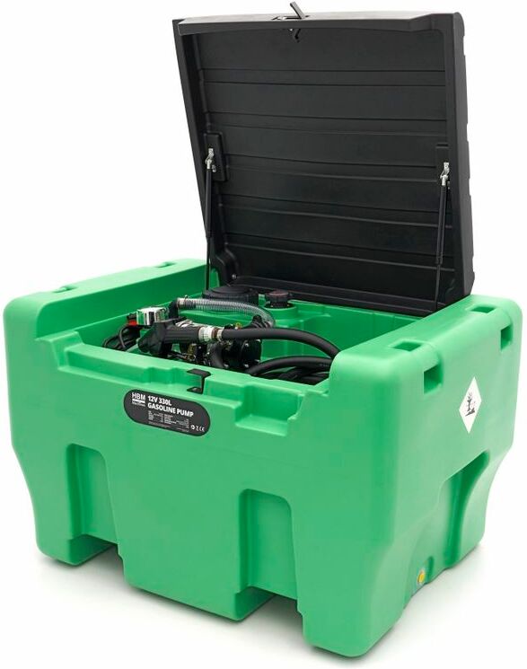 HBM mobiler Kraftstofftank, 330 l, 12 V