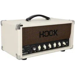 Hook Amplification Wizard Head IR Ivory Oxblood V2 - Topteil E-Gitarre