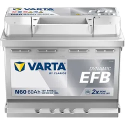 Varta N60 Dynamic EFB 560 500 064 Autobatterie 60Ah (Blue Dynamic)