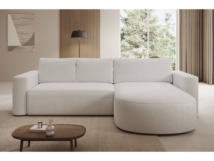 PROMETO Möbel Ecksofa VERTI L-Form mit Schlaffunktion und Bettkasten, B: 280 cm
