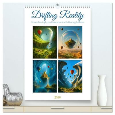 Drifting Reality (High Quality Premium Wall Calendar 2026 DIN A2 portrait),CALVENDO 12 Month Wall Calendar