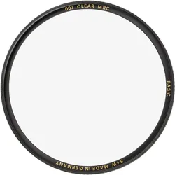 B+W CLEAR FILTER MRC BASIC 72mm (72 mm, Schutzfilter), Objektivfilter, Transparent