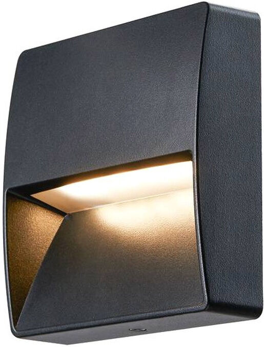 Slv Downunder Out, Square Wl Outdoor Led Wandeinbauleuchte, Anthrazit, 300 - Einbauleuchten (Outdoor)