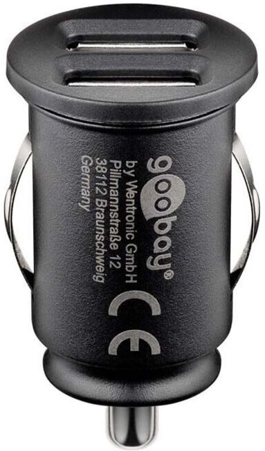 Goobay Chargeur voiture double USB 2,4A 44177 (44177)