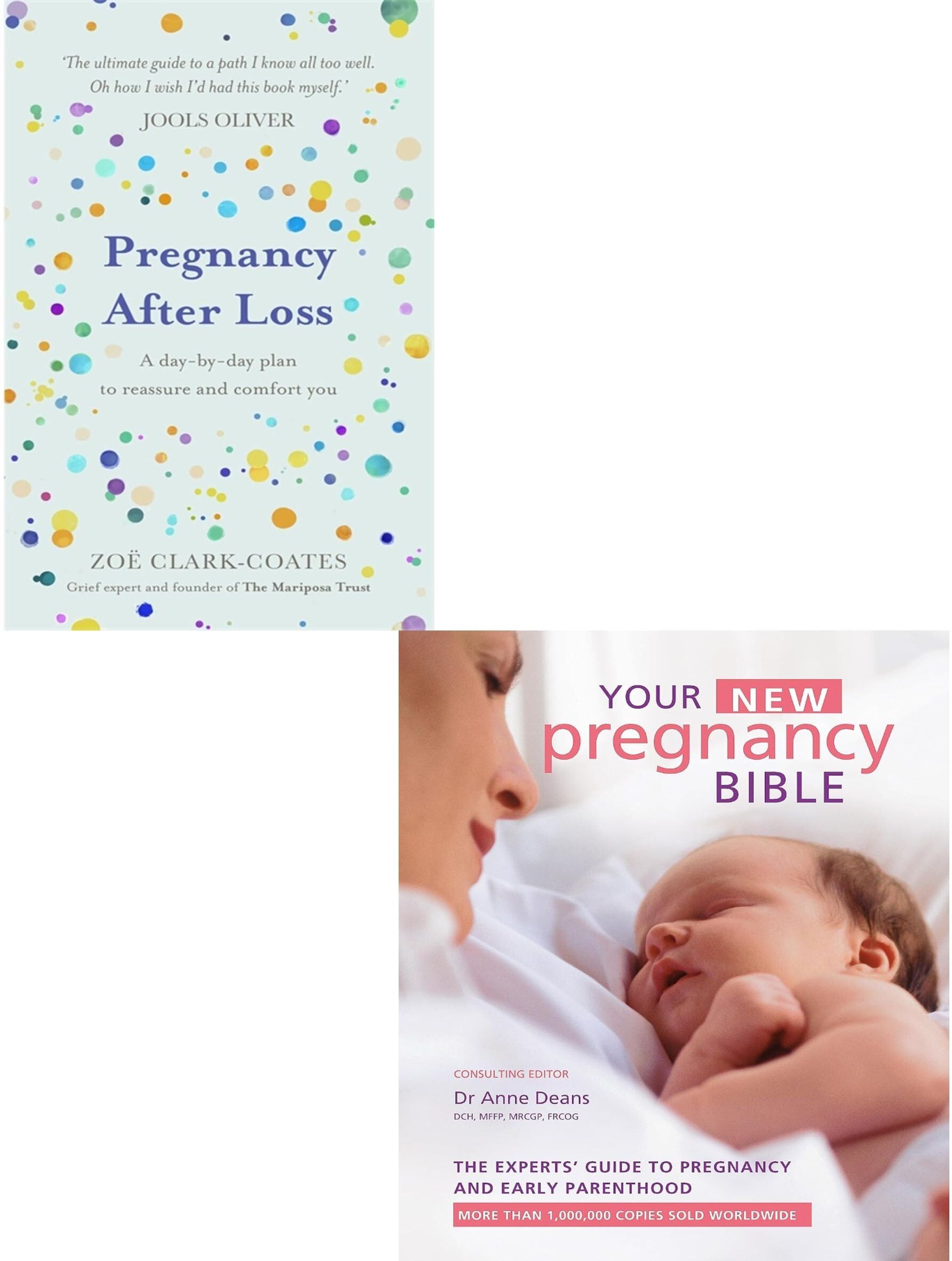 Hamlyn Your New Pregnancy Bible & Pregnancy After Loss 2 Book Set – Complete Pregnancy Guide & Support Collection