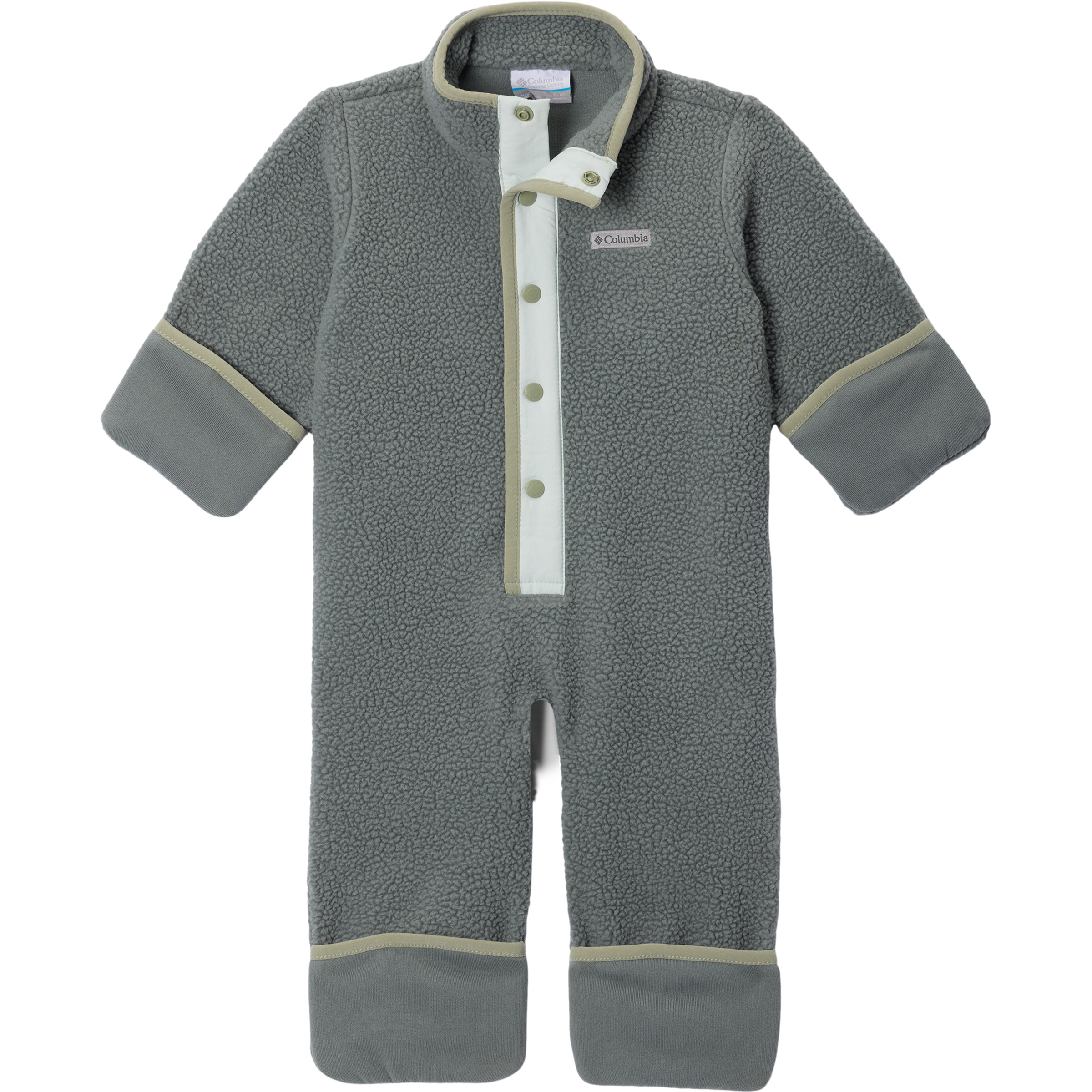 Columbia Helvetia Bunting Overall Kinder Overalls grau Größe 80 Lifestyle Atmungsaktiv