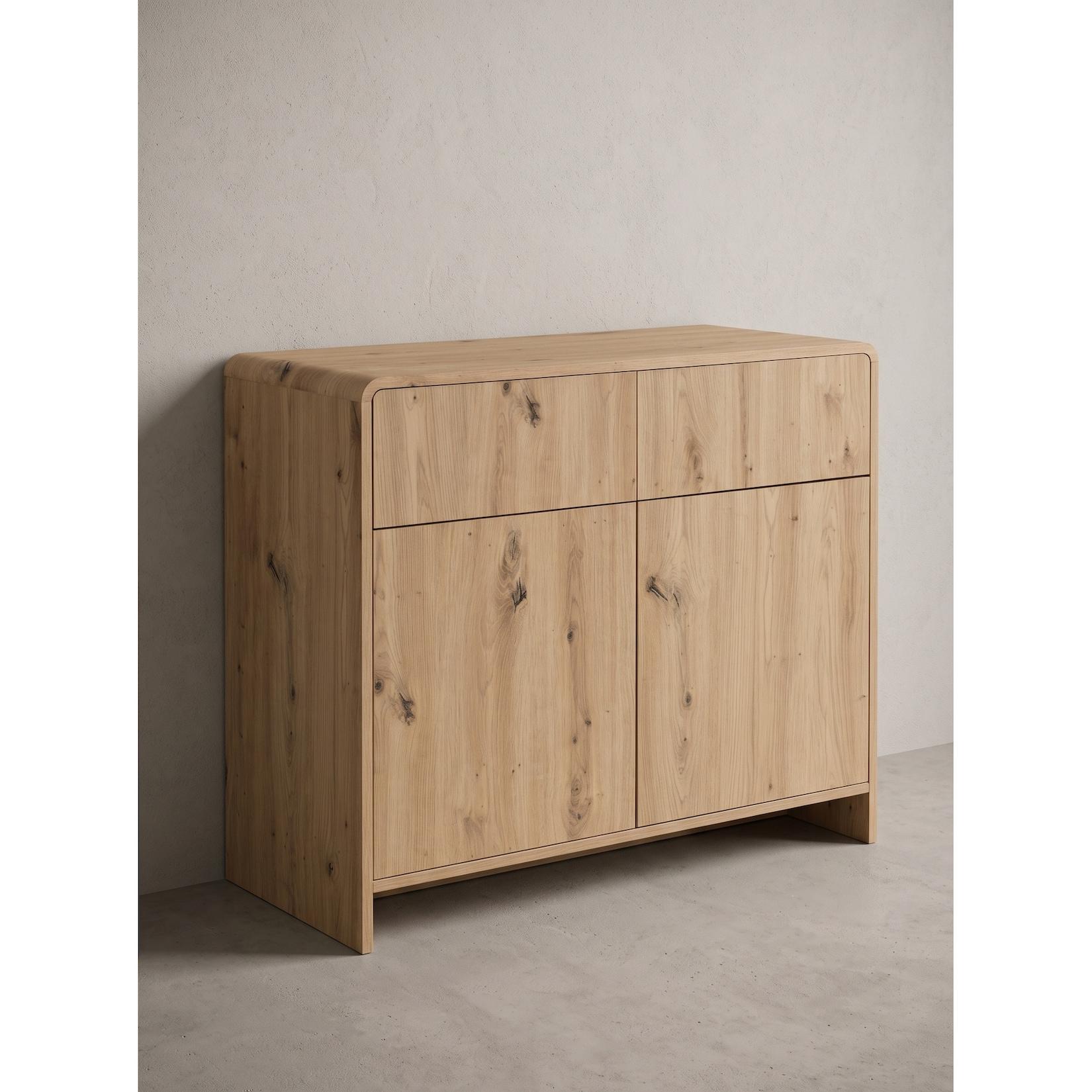 Sideboard MDF Eichenoptik 88x40x76 cm - CALELLA Kadima Design