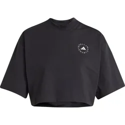adidas STELLA MCCARTNEY Croptop Damen | Gr. S | schwarz - schwarz