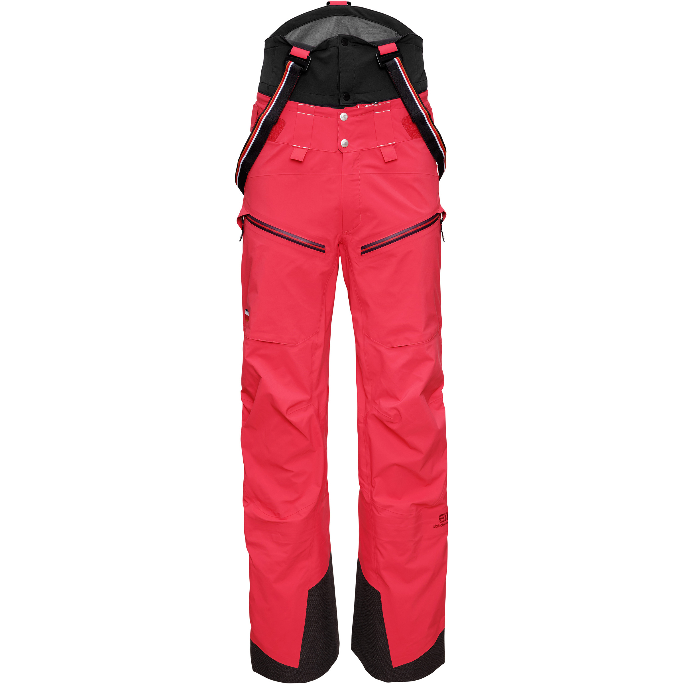 Elevenate Bec de Rosses XI Hose Damen Hardshellhose & Regenhose rot Größe XS Trekking Winddicht Wasserabweisend