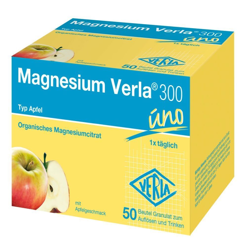 Magnesium Verla 300 Apfel Granulat 50 St