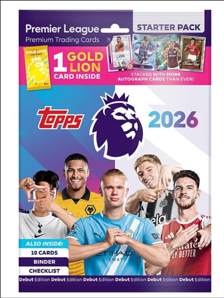 Topps Premier League 2025/26 Verzamelkaarten Startpakket