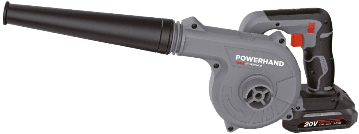 Powerhand Accu Bladblazer 20V met 3 standen voor krasvrij drogen van auto's