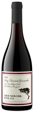 """Groundwork Grenache 2024 Red Wine - California"""