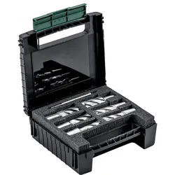Metabo HSS-Kernbohrer 30 mm Arbeitslänge, Weldonschaft 19 mm 3/4" - 6 teiliges Set - 626624000