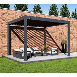 Paragon Outdoor Grand Tuscan 1012 | Aluminium Pergola mit Lamellendach | 3x4 m - Anthrazit