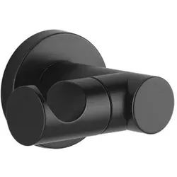 Gessi Emporio Via Manzoni Verstellbarer Duplex-Wand-Brausenhalter, 38760299, Farbe: Schwarz XL