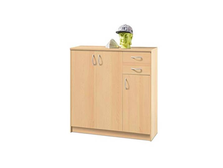 Stella Trading Kommode Buche Nachbildung, Schrank, BxHxT 109x112x35 cm