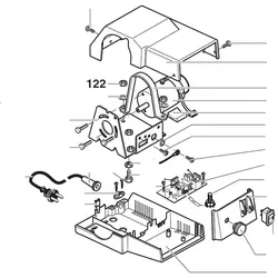 PROXXON 27090-122 Mutter für Haltebügel für Dekupiersäge DSH/E 27090