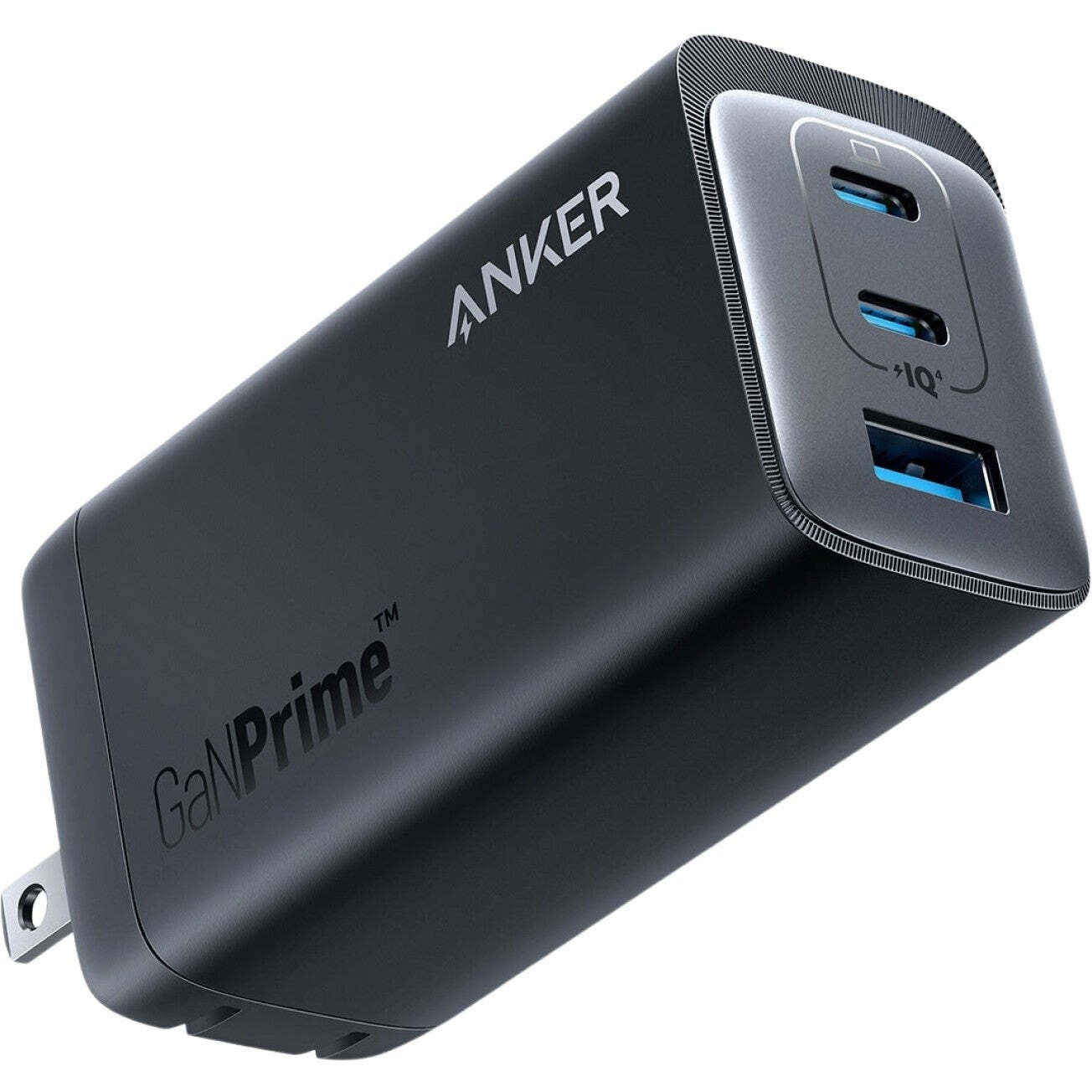 Anker GaNPrime 737 lader, 120W, 1x USB-A, 2x USB-C