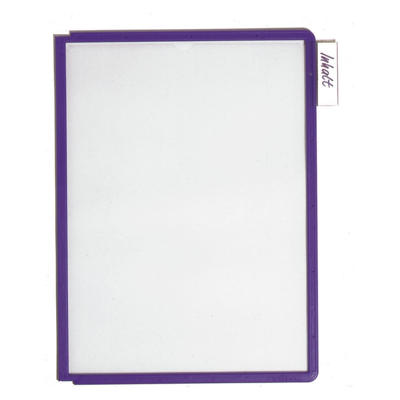 Durable Sichttafel SHERPA PANEL Verwendung für Papierformat: DIN A4 Werkstoff: Polypropylen (560644)