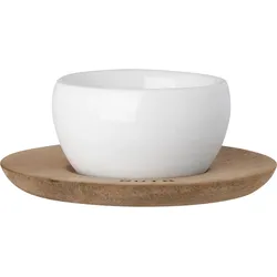 Eierbecher GUTN (LBH 7x7x3 cm) - weiß - LBH 7x7x3 cm