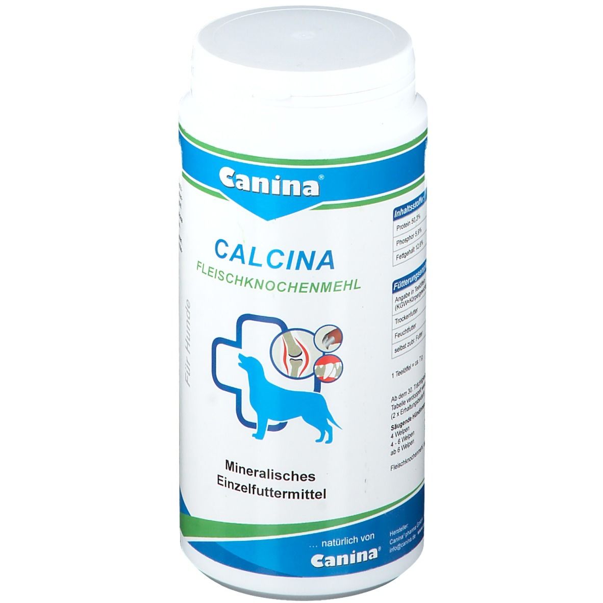 Calcina Fleischknochenmehl vet. 250 g Pulver