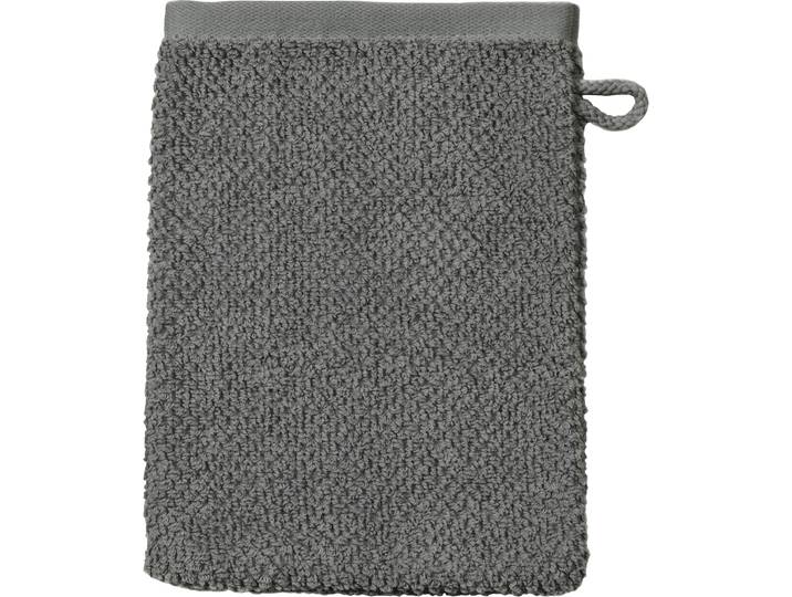 Waschhandschuh ROSS SELECTION , grau (schiefer), B:16cm L:21cm, Frottier, Handtücher, Waschhandschuh, 100 % Bio-Baumwolle