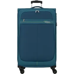 American Tourister Deep Dive 4 Rollen Trolley L 80 cm mit Dehnfalte, Koffer, Grün