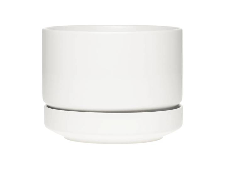 Arabia Pot SN Ø19 cm Mat blanc