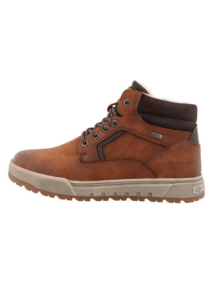 Tom Tailor Boots in Hellbraun - 42